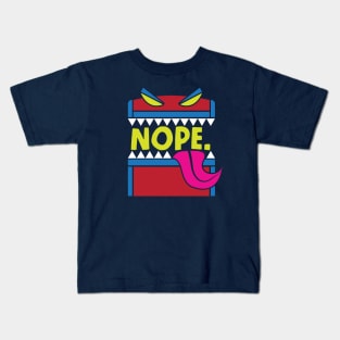 Nope Box Red Kids T-Shirt